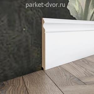 Плинтус Evrowood Белый PN 200 16х200х2000 мм (пог. м)