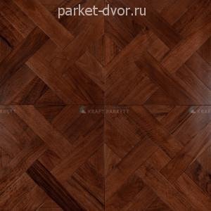 Инженерный модульный паркет Kraft Parkett арт. М22 Орех Натур 14х600х600 мм