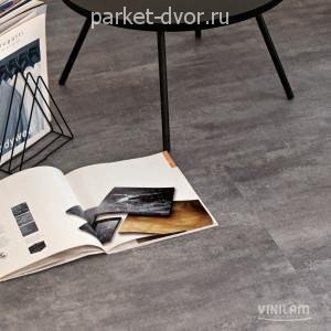 Ламинат SPC Vinilam Ceramo 6 мм 71616 Цемент Серый