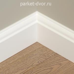 Плинтус Rico Color HSP 18х80 Белый под покраску