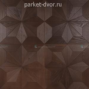 Инженерный модульный паркет Kraft Parkett арт. М3 14х600х600 мм