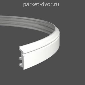 Плинтус Европласт 1.53.107 полиуретановый гибкий 22х80х2000 мм