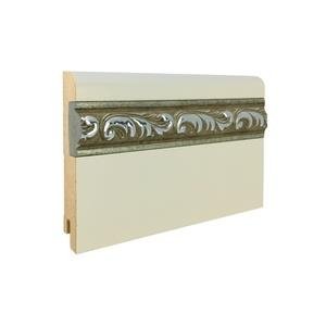 Плинтус МДФ Finitura Decor Серебро в ваш цвет по RAL/NCS 16х100 мм (пог. м)
