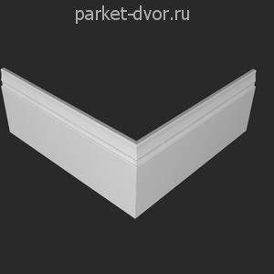 Плинтус Deartio P23.133.12 Белый под покраску 12х133х2070 мм (пог. м)