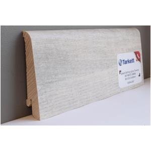 Плинтус шпонированный Tarkett Art White Canvas 20х80х2400 мм (пог. м)