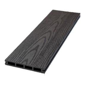 Террасная доска ДПК EcoDecking Tehno Economy Венге 20х145х3000 мм
