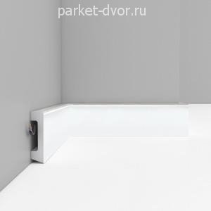 Плинтус Decomaster D234-114ДМ глянцевый 16х58х2000 мм (пог. м)