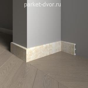 Плинтус Decor Dizayn 706-10 13х80х2400 мм (пог. м)