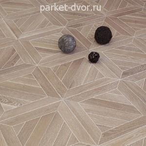 Инженерный модульный паркет Kochanelli Квадро Дуб Светлый 441х441х15 мм