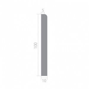 Плинтус Ultrawood Base 1010 W 10х100х2000 мм (пог. м)