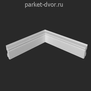 Плинтус Deartio P11.80.22 Белый под покраску 22х80х2070 мм (пог. м)