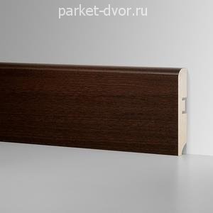 Плинтус Hannahholz Aktuel Design №37 Каштан 16х81 мм (пог. м)