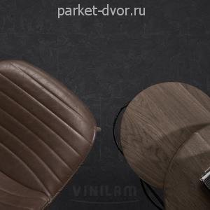 Ламинат SPC Vinilam Ceramo 6 мм 61607 Сланцевый Черный