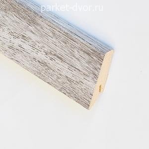 Плинтус Falquon Глянцевый МДФ D4187 White Oak 19x58 мм (пог. м)