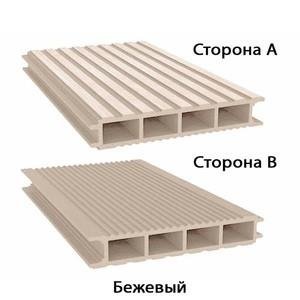 Террасная доска SaveWood Ulmus Бежевый 25х148х4000 мм