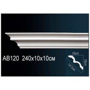 Карниз Перфект AB120F гибкий 100х100х2400 мм