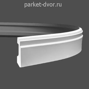 Плинтус Европласт 1.53.101 полиуретановый гибкий 26х110х2000 мм