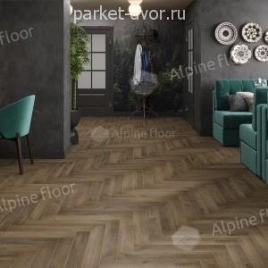 Ламинат Alpine Floor Herringbone 12 Pro LF106-11A Анжу