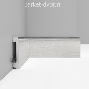 Плинтус Decomaster D235-84 17х80х2400 мм (пог. м)