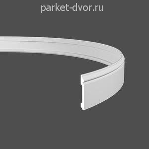 Плинтус Европласт 1.53.108 полиуретановый гибкий 14х121х2000 мм