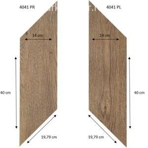 Кварцвиниловая плитка ПВХ Forbo Professional 2,55 mm 4041 Ромб Classic Fine Oak
