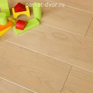 Паркетная доска Amber Wood Фьюжн Береза Желтая Розовый Жемчуг Лак