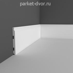 Плинтус Deartio P19.185.16 Белый под покраску 16х185х2070 мм (пог. м)