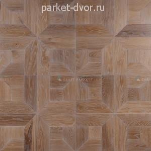 Инженерный модульный паркет Kraft Parkett арт. М10 14х600х600 мм