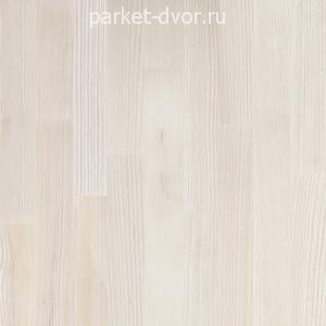 Паркетная доска Grabo Eminence Ясень классик белый лак