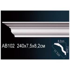 Карниз Перфект AB102 75х82х2400 мм