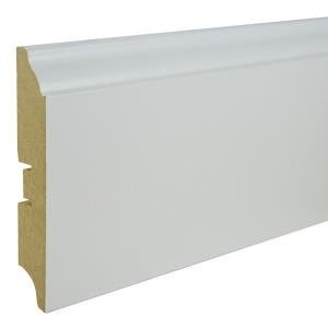 Плинтус Smartprofile Paint 100B 100х16 мм Белый под покраску (пог. м)