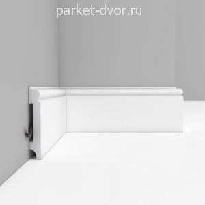 Плинтус напольный Decomaster A023 15х82х2000 мм (пог. м)