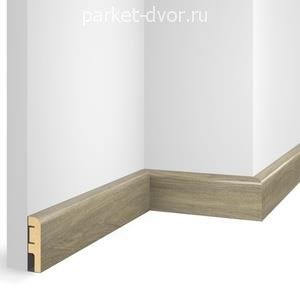 Плинтус МДФ CoSca Artiva EP02 Дуб Сахара 16х60х2400 мм (пог. м)