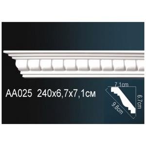 Карниз Перфект AA025F гибкий 67х71х2400 мм