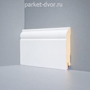 Плинтус Deartio Universal U104-100 Белый 16х100х2050 мм (пог. м)