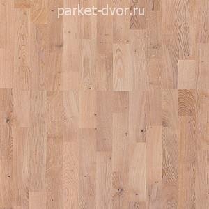Паркетная доска FocusFloor Smart Дуб Санни Вайт лак 3S