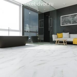 Кварцевый ламинат Fargo Stone JC 6089-1 Белый Мрамор