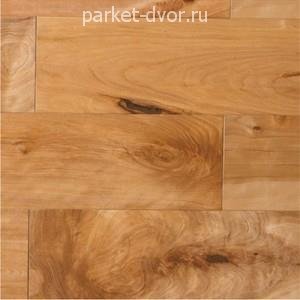 Паркетная доска Amber Wood Фьюжн Берёза Желтая Кантри Лак 125