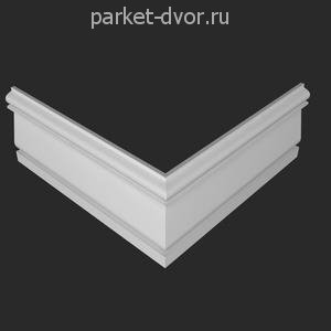 Плинтус Deartio P25.127.18 Белый под покраску 18х127х2070 мм (пог. м)
