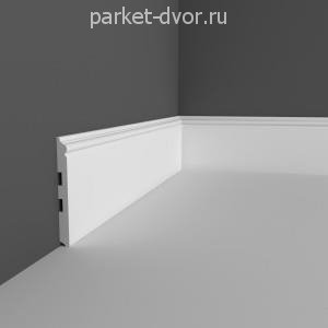 Плинтус Deartio P21.165.16 Белый под покраску 16х165х2070 (пог. м)