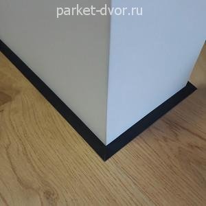 Скрытый плинтус Ликорн Микро Лайн С-05.25.3 Чёрный 6х16 мм (пог. м)
