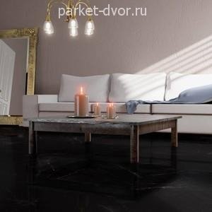 Ламинат Falquon Quadro Q1006 Marmorata Nera глянец