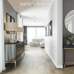 Кварцвиниловая плитка ПВХ Decoria Office Tile DW 1402 Дуб Ричи