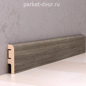 Плинтус МДФ CoSca Artiva EP02 Дуб Серебристый 16х60х2400 мм (пог. м)