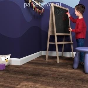 Плинтус Evrowood Белый PN 080 16х95х2000 мм (пог. м)