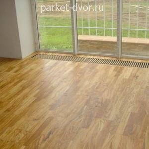 Массивная доска Mondo Parquets Олива Масло сорт A 14х70 мм