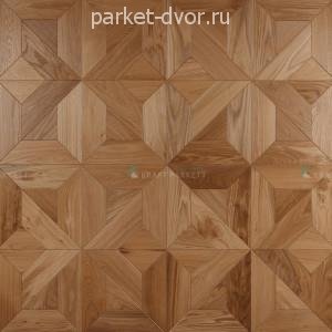 Инженерный модульный паркет Kraft Parkett арт. М8 14х600х600 мм