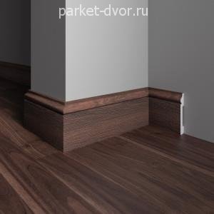 Плинтус Decor Dizayn 005-88SH 13х79х2400 мм (пог. м)