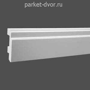 Плинтус Европласт 1.53.101 полиуретановый 26х110х2000 мм