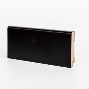 Плинтус Deartio Universal U101-80 Чёрный 16х80х2050 мм (пог. м)